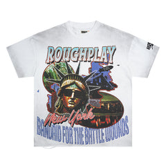 Rough Play T Shirts RoughPlay Madness NYC Rhinestones
