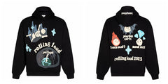 Broken Planet x Rolling Loud 2023 Black Oversized Graphic Hoodie
