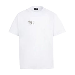 Thug Club White Star Moon Logo Oversized T-Shirt, Unisex