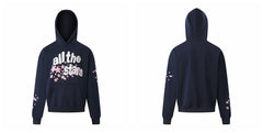 Broken Planet All The Stars Navy Oversized Hoodie